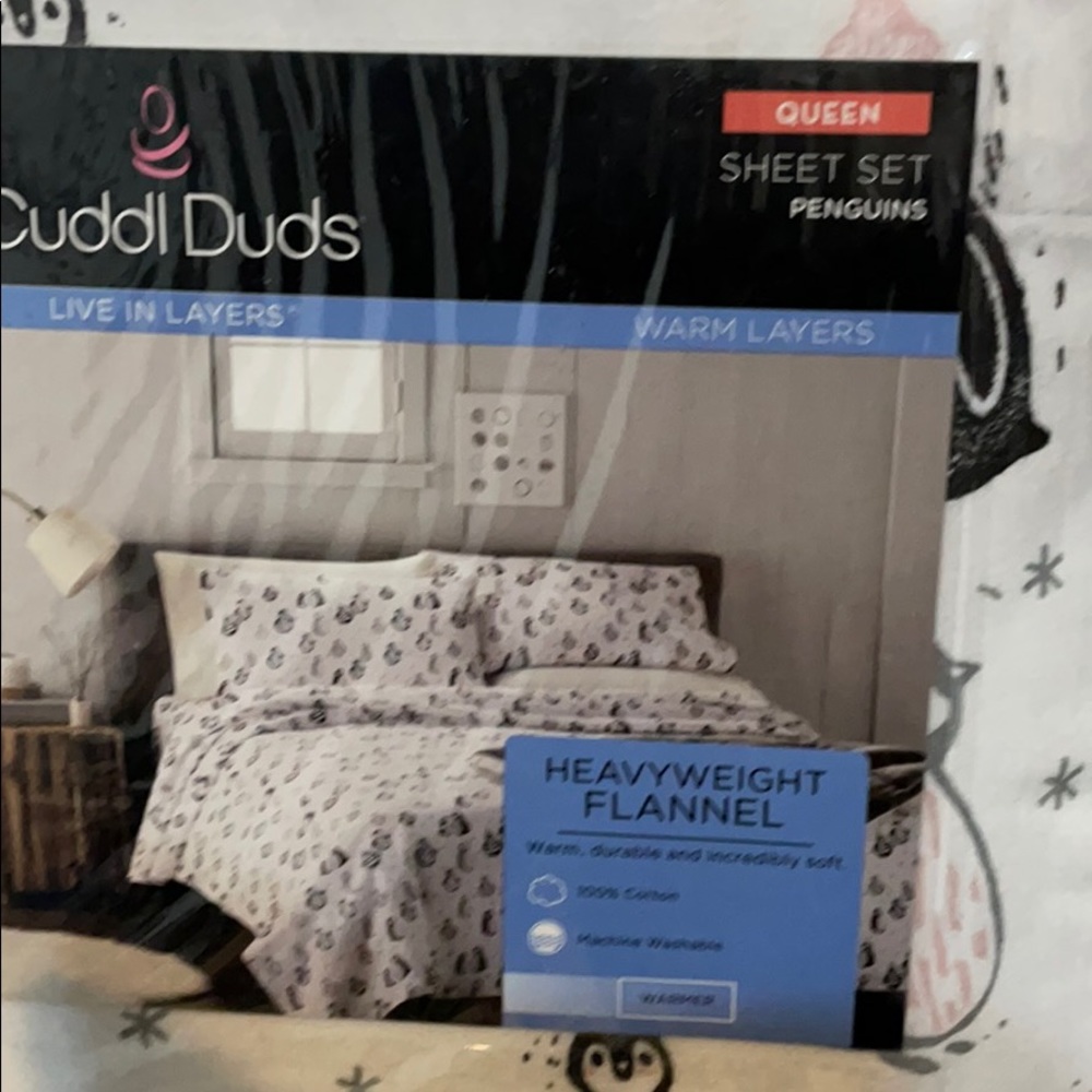 Cuddl Duds Queen Sheet Set